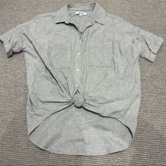 Madewell Women’s Flannel Courier Shirt - Picture 5 of 8